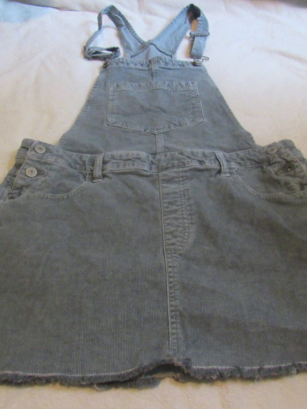 American Eagle Blue Overall Skirt  Size Medium USED